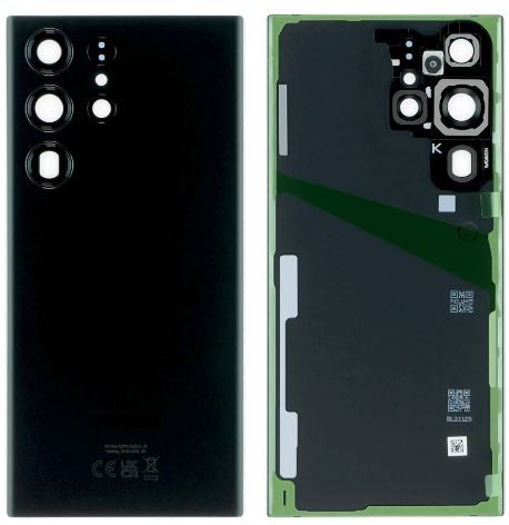 Galinis dangtelis Samsung S918 S23 Ultra Phantom Black originalus (used Grade A)