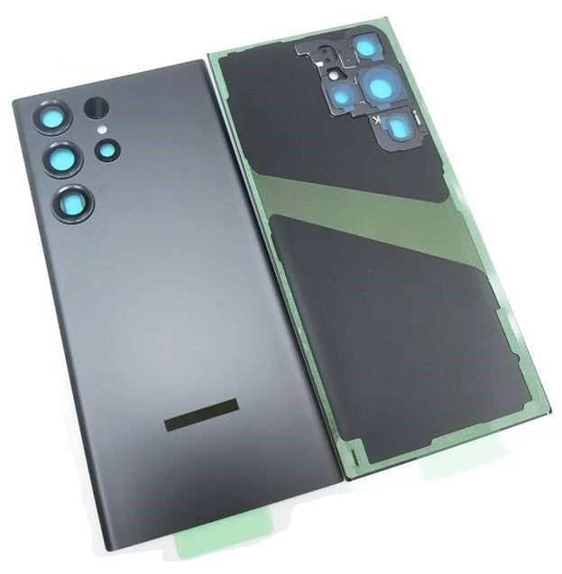 Galinis dangtelis Samsung S918 S23 Ultra Phantom Black originalus (used Grade B)