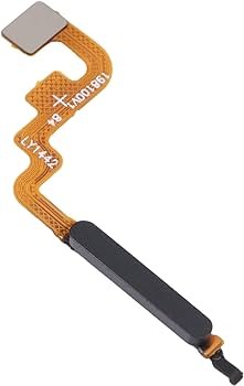 Lanksčioji jungtis Xiaomi Redmi Note 11/Note 11S/Poco M4 Pro 4G su juodu pirštų atspaudų jutikliu (fingerprint) ORG