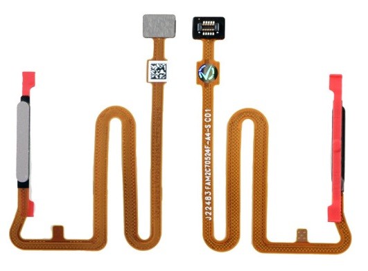 Lanksčioji jungtis Samsung A146 A14 5G su pirštų atspaudų jutikliu (fingerprint) Silver originali (service pack)