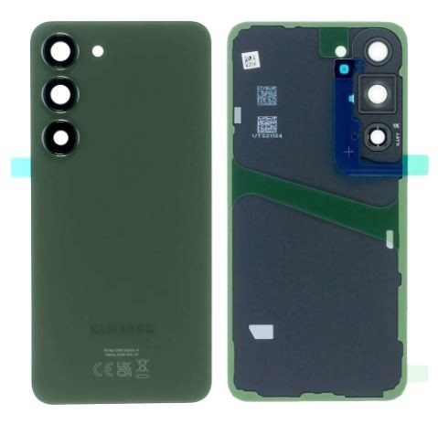 Galinis dangtelis Samsung S911 S23 Green originalus (used Grade C)