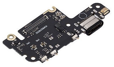 Lanksčioji jungtis Xiaomi Mi 10T 5G/10T Pro 5G su įkrovimo kontaktu ir mikrofonu, SIM kortelės kontaktu ORG