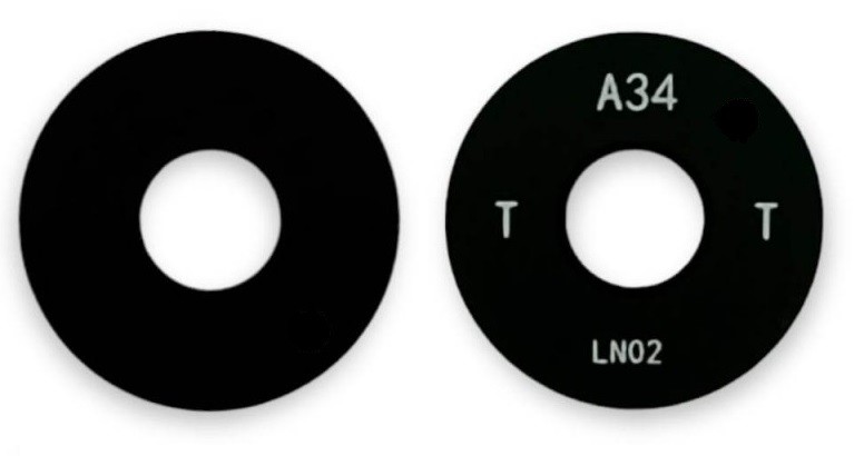 Samsung A346 A34 5G kameros stikliukas Black (Macro Lens) 1pcs (service pack)