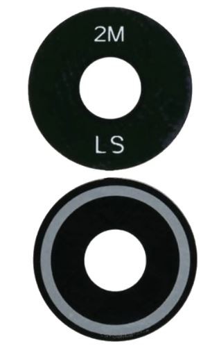 Samsung A03 A035 kameros stikliukas Black (Lens2) originalus (service pack)