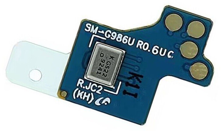Mikrofonas PCB originalus Samsung G985 S20 Plus (service pack)