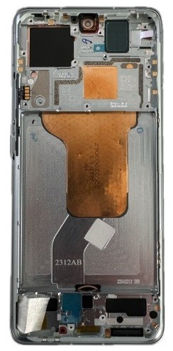 Ekranas Xiaomi 12 5G/12X 5G/12S 5G su lietimui jautriu stikliuku ir rėmeliu Green originalus (service pack)