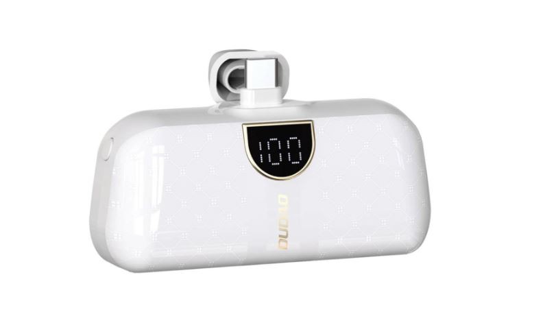 Išorinė baterija POWER BANK Dudao (K20SC) type-C 5000mAh (20W) balta