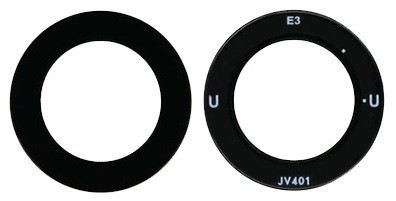 Samsung S928 S24 Ultra kameros stikliukas Black (lens UW) 1pcs (service pack)