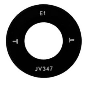 Samsung S921 S24 kameros stikliukas Black (lens Tele) 1pcs (service pack)