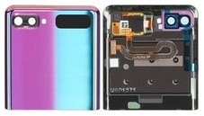 Galinis viršutinis dangtelis Samsung Galaxy Z Flip F700 violetinis originalus (used Grade A)