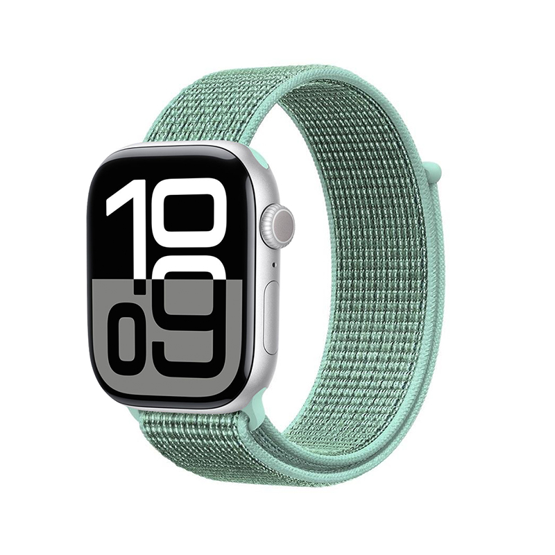Crong Nylon - Sport Band for Apple Watch 38/40/41/42 mm (Atlantic žalias)