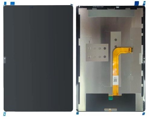 Ekranas Samsung X210/X215/X216 TAB A9+ 11 2023 su lietimui jautriu stikliuku Black originalus (service pack)
