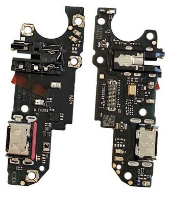 Lanksčioji jungtis Huawei Honor X8 5G su įkrovimo kontaktu, mikrofonu, ausinių lizdu originali (service pack)