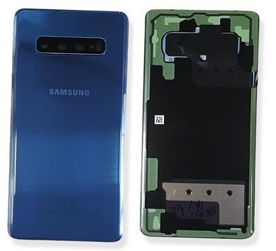 Galinis dangtelis Samsung G975 S10+ mėlynas (Prism Blue) originalus (service pack)