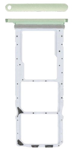 SIM kortelės laikiklis Samsung A057 A05S 2023 Light Green originalus (service pack)