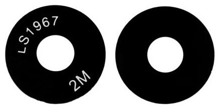 Samsung A145 A14 4G/A146 A14 5G kameros stikliukas Black (lens Macro) 1pcs (service pack)