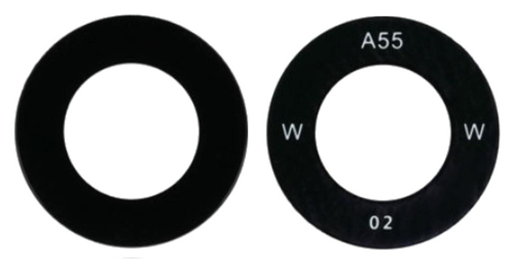 Samsung A356 A35 5G/A556 A55 5G kameros stikliukas Black (lens Wide) 1pcs (service pack)