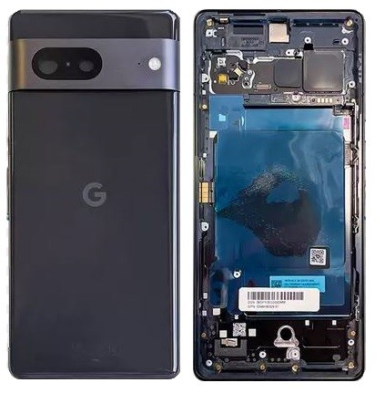 Galinis dangtelis Google Pixel 7 Black originalus (used Grade C)