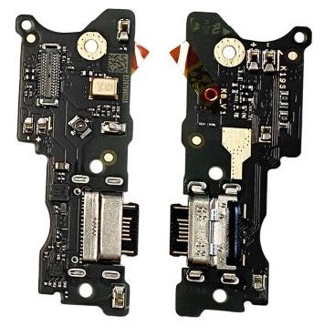 Lanksčioji jungtis Xiaomi Redmi 10 2022 su įkrovimo kontaktu ir mikrofonu (service pack)
