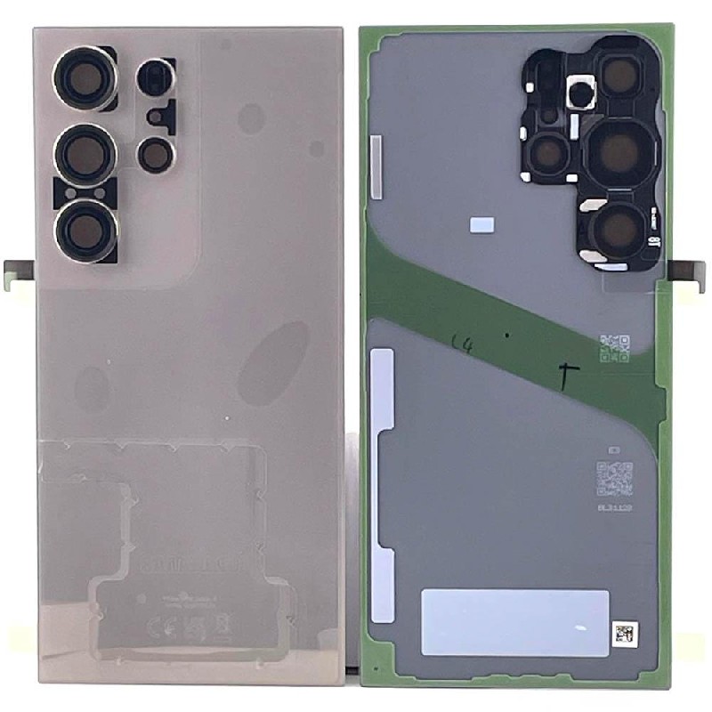 Galinis dangtelis Samsung S928 S24 Ultra Titanium Grey originalus (service pack)