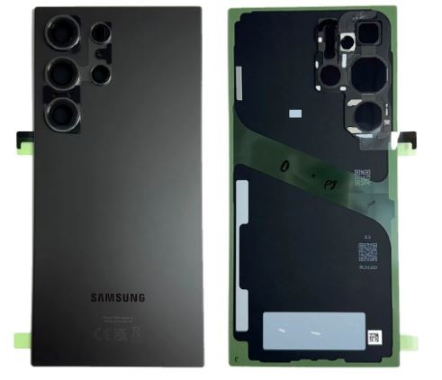 Galinis dangtelis Samsung S928 S24 Ultra Titanium Black originalus (service pack)