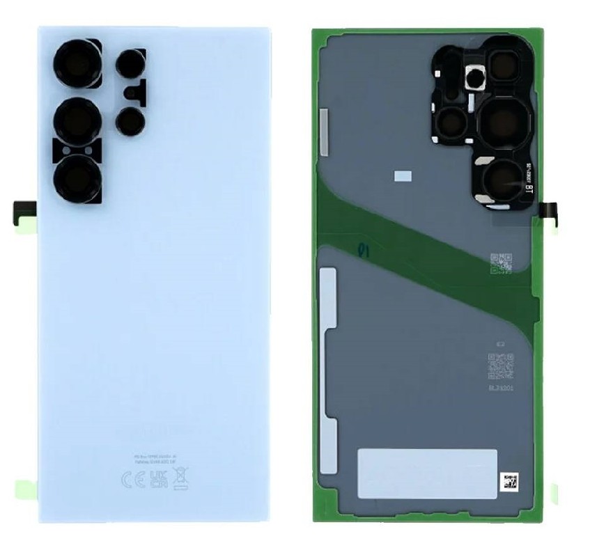 Galinis dangtelis Samsung S928 S24 Ultra Titanium Blue originalus (service pack)