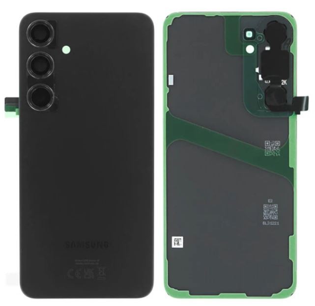 Galinis dangtelis Samsung S926 S24 Plus Onyx Black originalus (service pack)