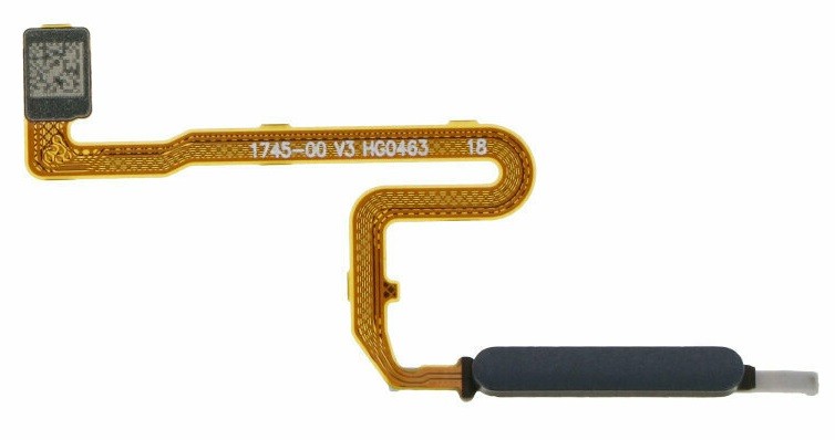 Lanksčioji jungtis Xiaomi Redmi Note 10 Pro 4G su juodu pirštų atspaudų jutikliu (fingerprint) ORG