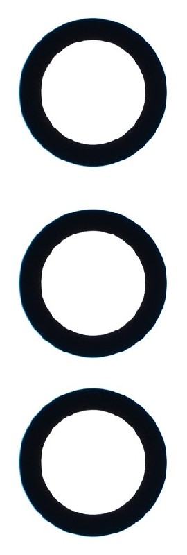 Samsung S918 S23 Ultra 5G kameros stikliukas su rėmeliu Black ORG