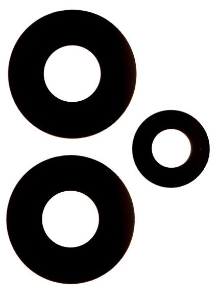 Xiaomi Poco X5 Pro kameros stikliukas Black (only lens 3pcs) ORG