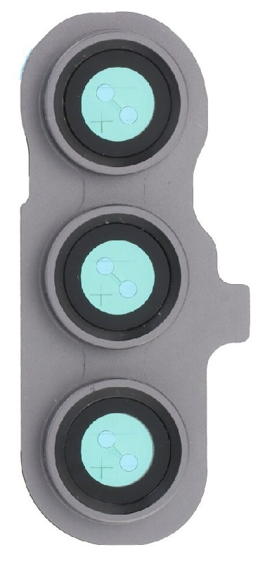 Samsung S711 S23 FE kameros stikliukas su rėmeliu Graphite ORG