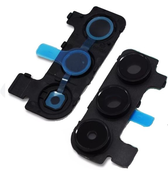 Samsung A155 A15 4G/A156 A15 5G kameros stikliukas su rėmeliu Black ORG