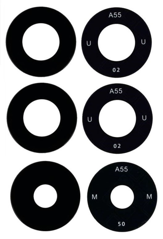 Samsung A556 A55 kameros stikliukas (only lens 3pcs) ORG