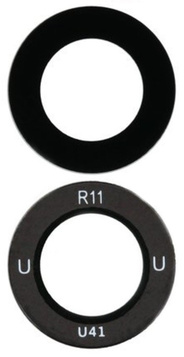 Samsung S711 S23 FE kameros stikliukas Black (lens UW) 1pcs (service pack)