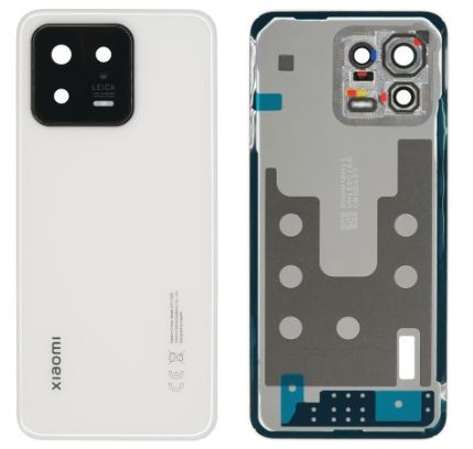 Galinis dangtelis Xiaomi 13 White originalus (service pack)