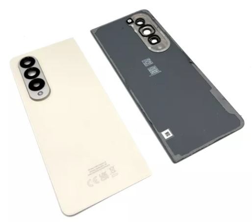 Galinis dangtelis Samsung F936 Galaxy Z Fold 4 Beige originalus (used Grade B)