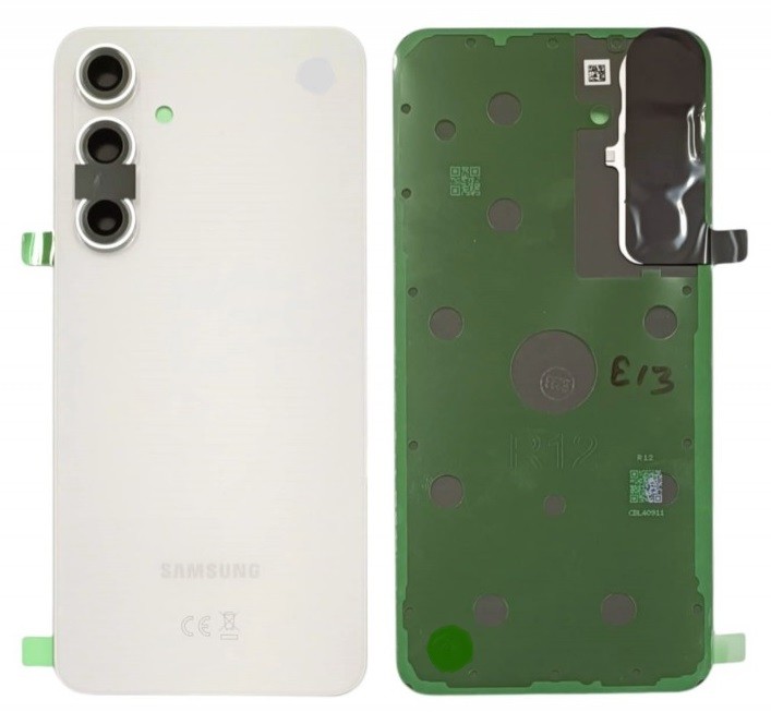 Galinis dangtelis Samsung S721 S24 FE Grey originalus (service pack)