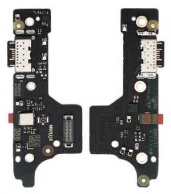 Lanksčioji jungtis Xiaomi Redmi 12 4G įkrovimo kontakto su mikrofonu originalus (service pack)