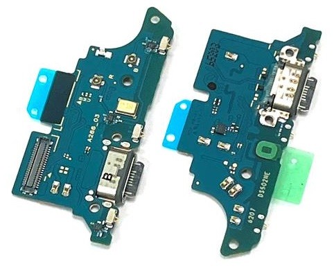 Lanksčioji jungtis Samsung A266 A26 5G su įkrovimo kontaktu, mikrofonu originali (service pack)