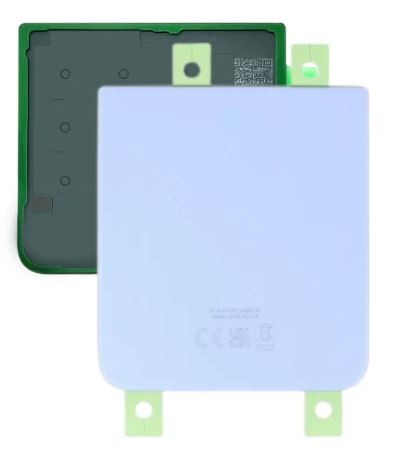 Galinis apatinis dangtelis Samsung F721 Z Flip4 5G Blue originalus (used Grade B)