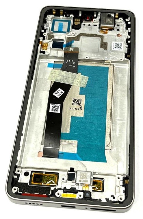 Ekranas Xiaomi 14T 5G/14T Pro 5G su lietimui jautriu stikliuku ir rėmeliu Titan Grey OLED