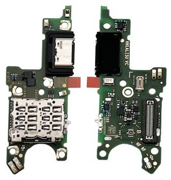 Lanksčioji jungtis Huawei Honor Magic6 Lite su įkrovimo kontaktu, mikrofonu, SIM lizdu originali (service pack)