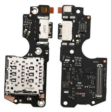 Lanksčioji jungtis Xiaomi Redmi Note 14 Pro 4G su įkrovimo kontaktu ir mikrofonu, SIM kortelės kontaktu originali (service pack)