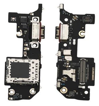 Lanksčioji jungtis Xiaomi 14T Pro su įkrovimo kontaktu ir mikrofonu, SIM kortelės kontaktu originali (service pack)