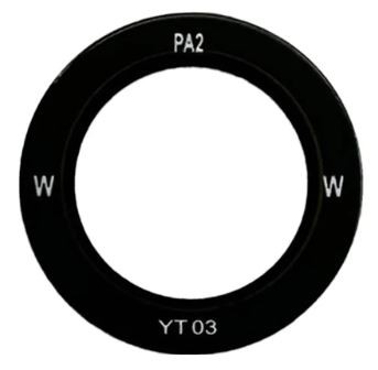 Samsung S936 S25 Plus kameros stikliukas Black (lens Wide) 1pcs (service pack)