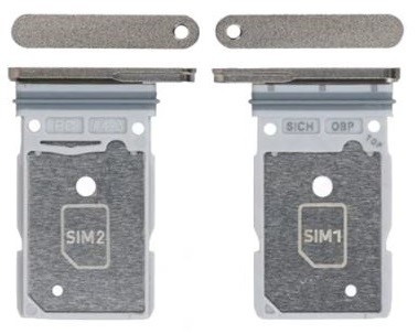 SIM kortelės laikiklis Samsung S938 S25 Ultra Dual Black/Grey/Jade Green/Pink Gold originalus (service pack)