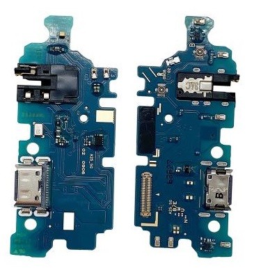 Lanksčioji jungtis Samsung A256 A25 5G su įkrovimo kontaktu, mikrofonu, ausinių lizdu originali (used Grade A)