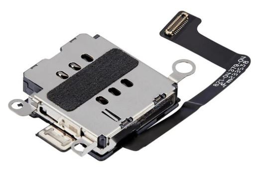 Lanksčioji jungtis skirta iPhone 15/15 Plus Single SIM originali (used Grade A)