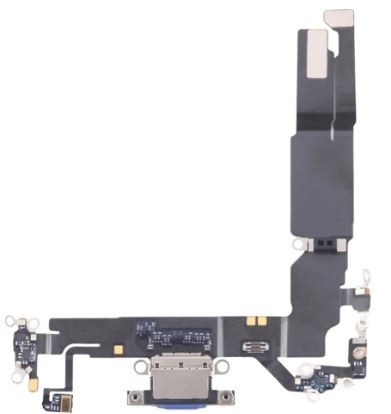 Lanksčioji jungtis skirta iPhone 16 įkrovimo kontaktų, su mikrofonu Ultramarine originali (used Grade A)