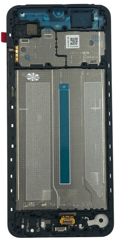 Ekranas Xiaomi Redmi A5 (Short Flex) su lietimui jautriu stikliuku ir rėmeliu Black originalus (service pack)